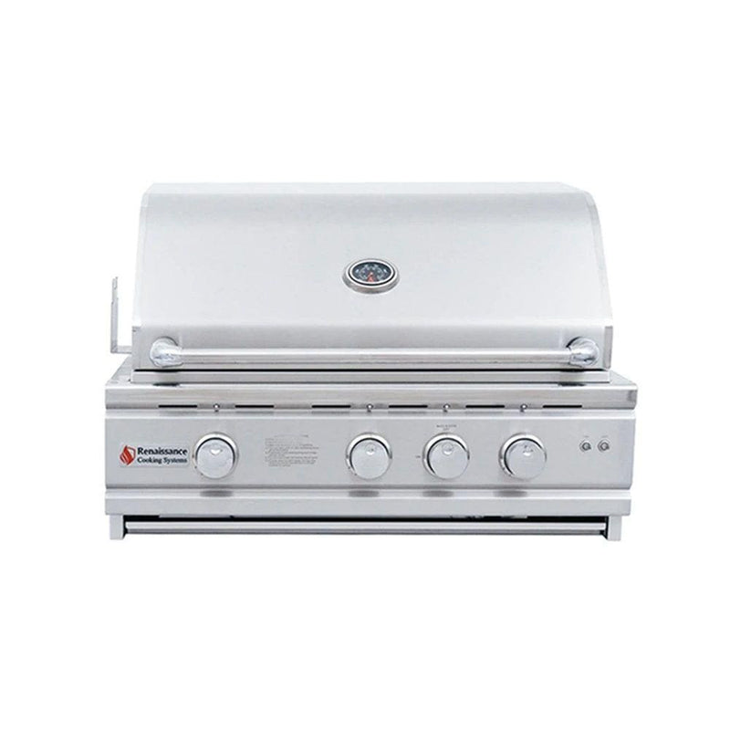 Renaissance Cooking Systems 30" Cutlass Pro Grill, Blue LED W/Rear Burner RON30A