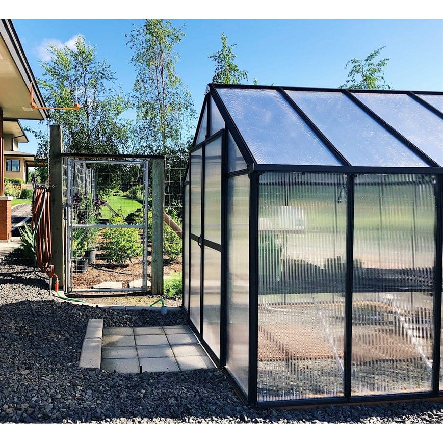 Riverstone MONT Premium Greenhouse | 8 x 8 - MONT-8-BK-PREMIUM