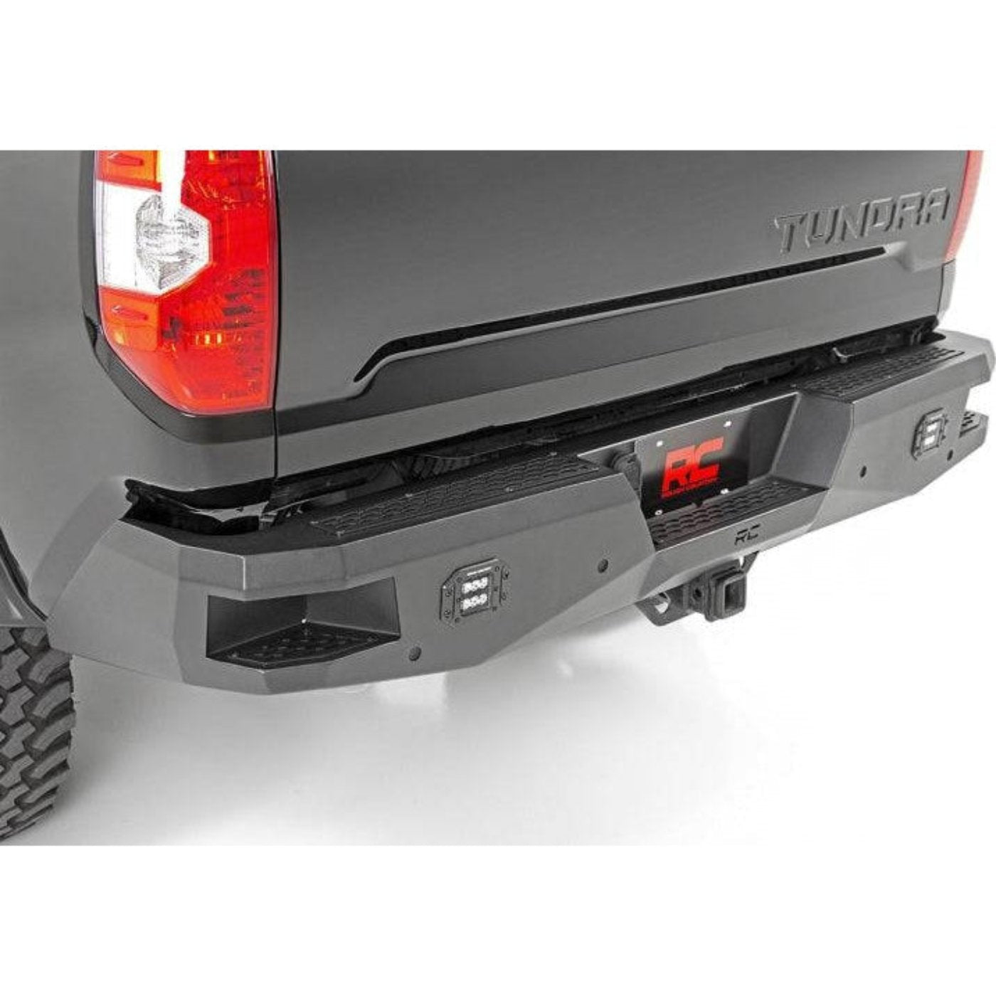 ROUGH COUNTRY HEAVY-DUTY REAR LED BUMPER | 2014-2021 TOYOTA TUNDRA - 10778