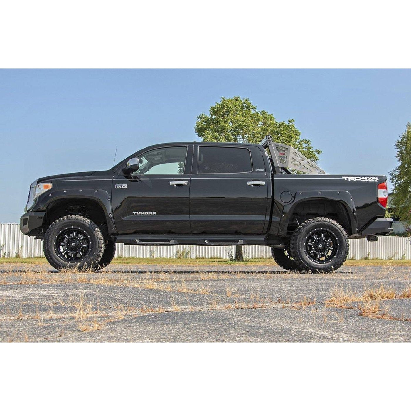 ROUGH COUNTRY HEAVY-DUTY REAR LED BUMPER | 2014-2021 TOYOTA TUNDRA - 10778