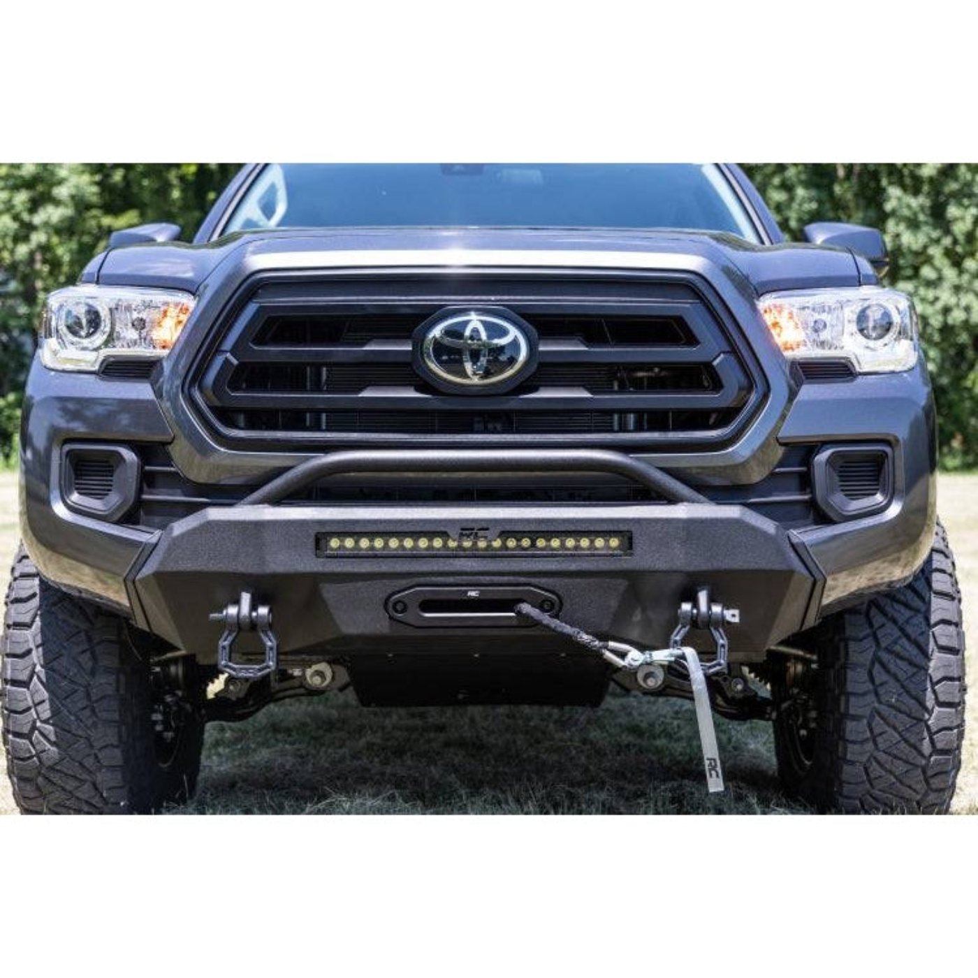 Rough Country Hybrid Front Bumper | 2016-2022 Toyota Tacoma - 10718