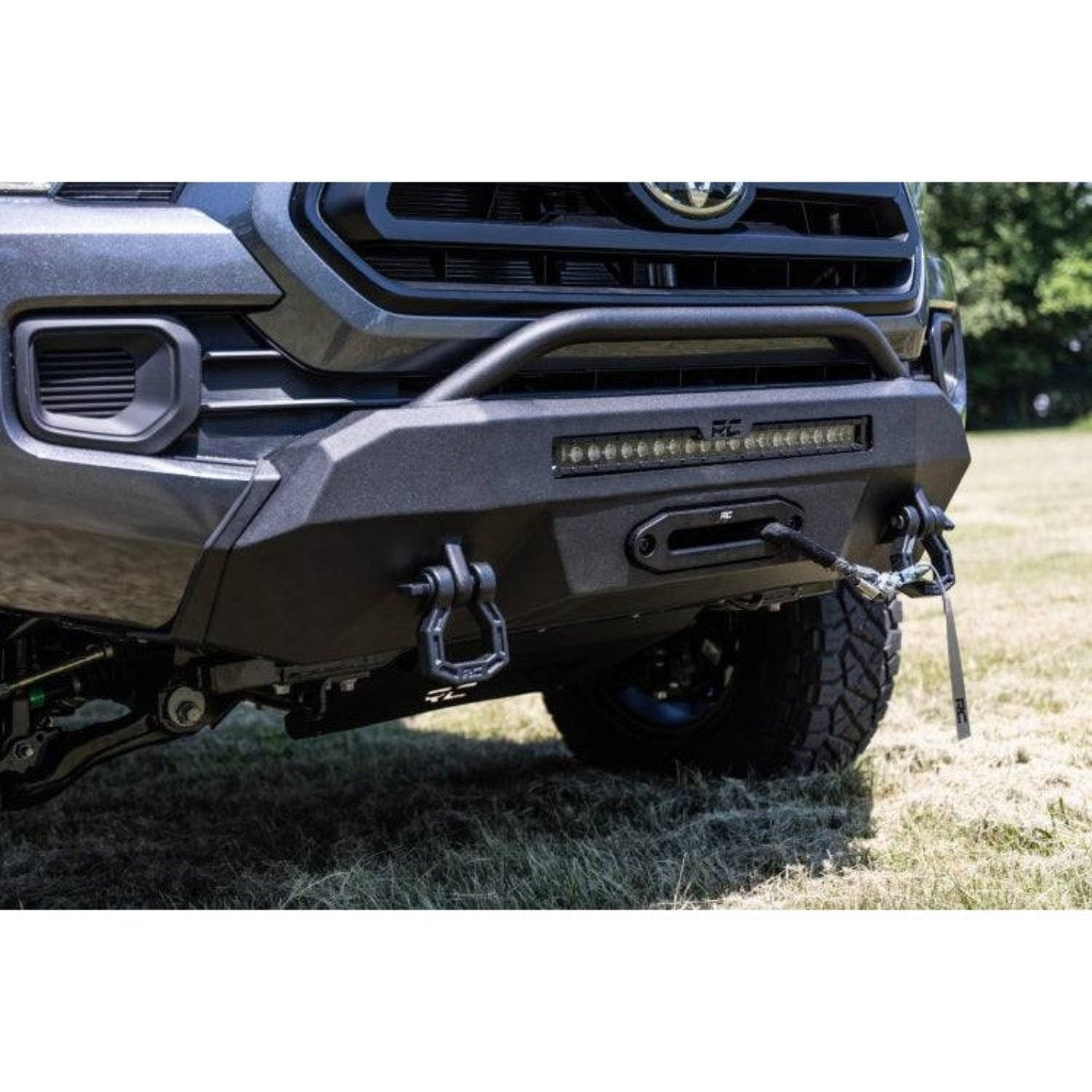 Rough Country Hybrid Front Bumper | 2016-2022 Toyota Tacoma - 10718