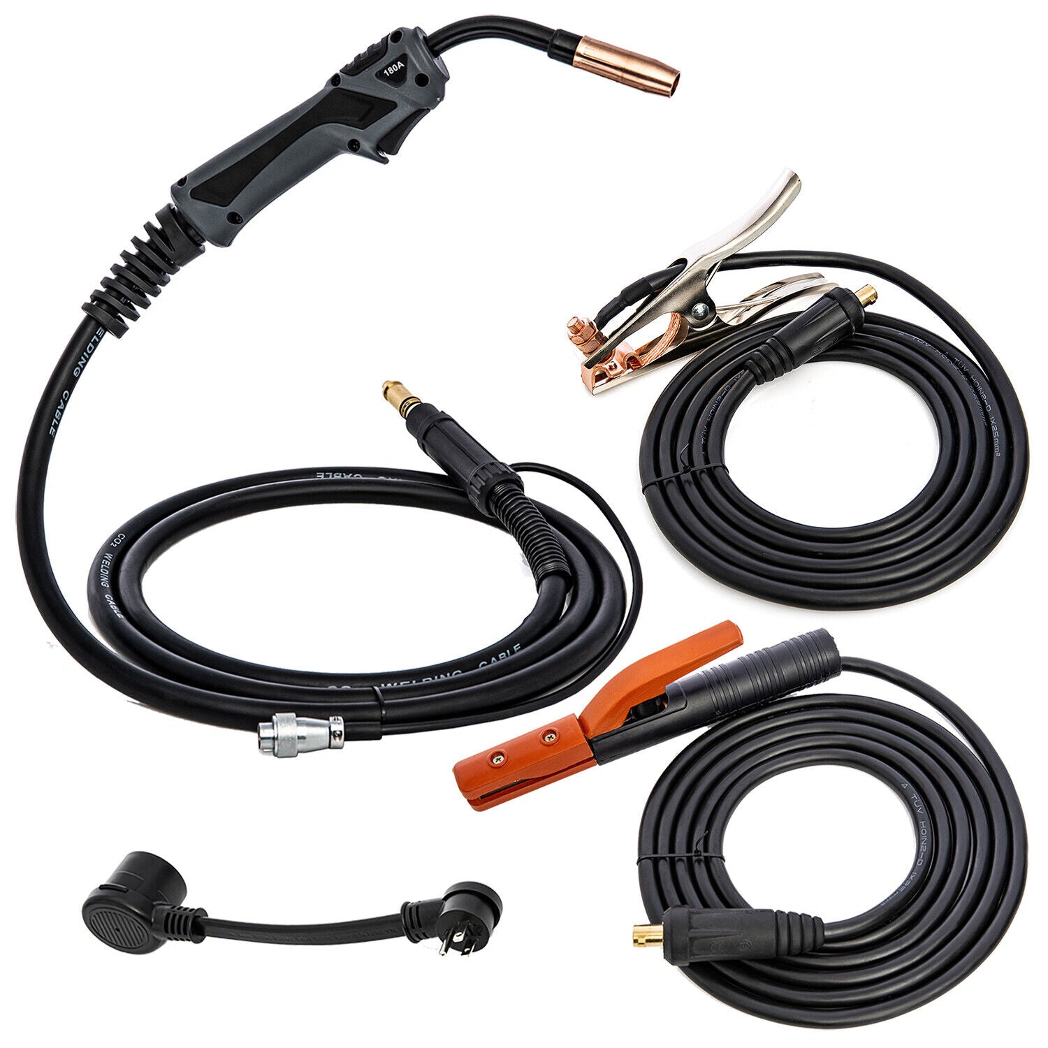 Amico Electric MIG-180 115/230V Dual Voltage 180-Amp MIG/MAG/Flux-cored/Lift-TIG/Stick Arc DC Inverter Welder New - Backyard Provider