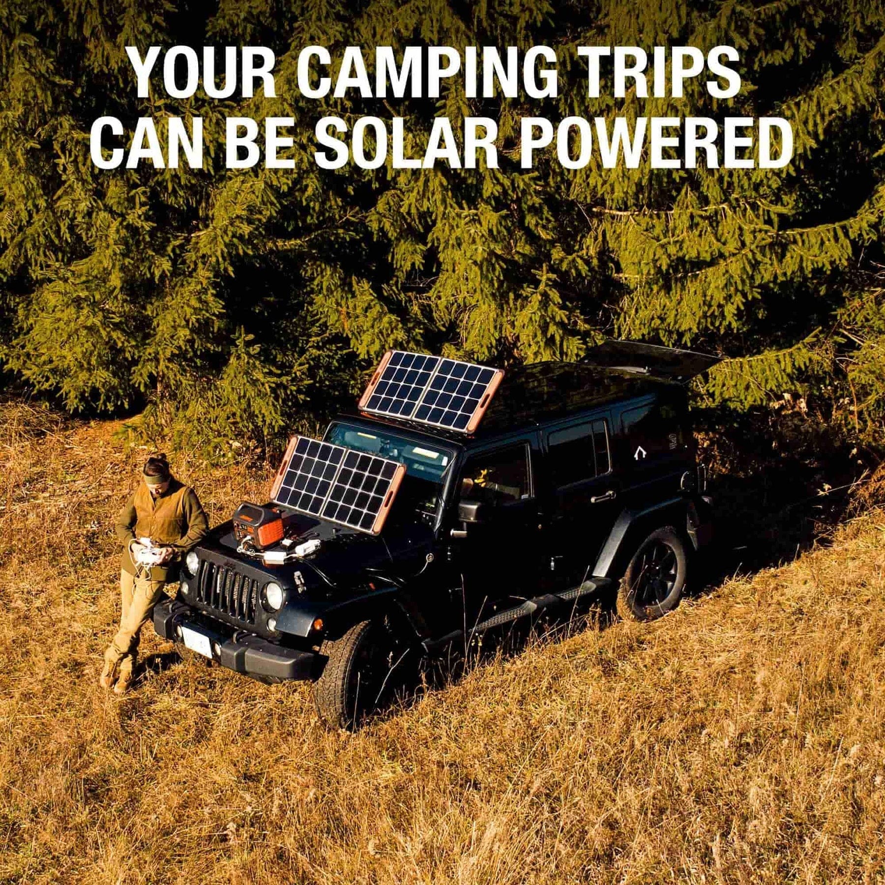 Jackery Solar Generator 1000 Explorer 1000 + SolarSaga 100W