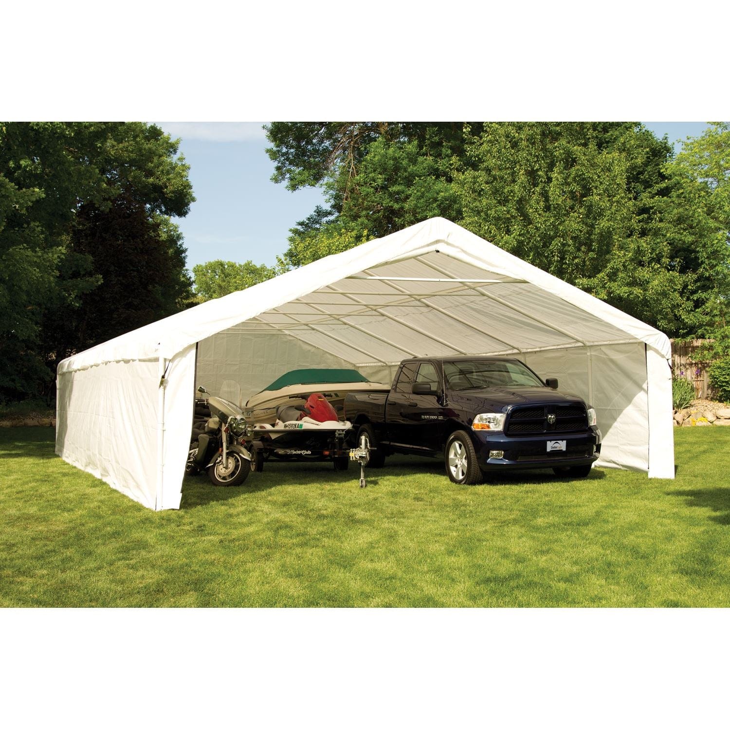 ShelterLogic | Enclosure Kit for the UltraMax Canopy 30 x 40 ft. White Industrial Frame and Canopy Sold Separately