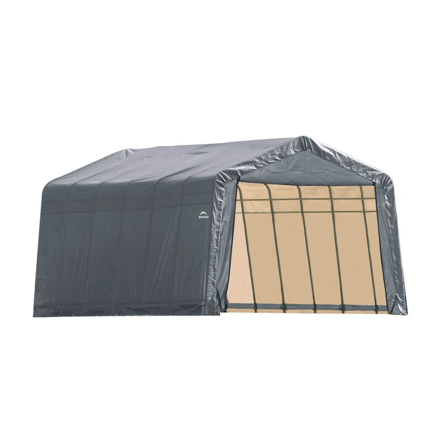 ShelterLogic | ShelterCoat 12 x 20 ft. Garage Peak Gray - 71434