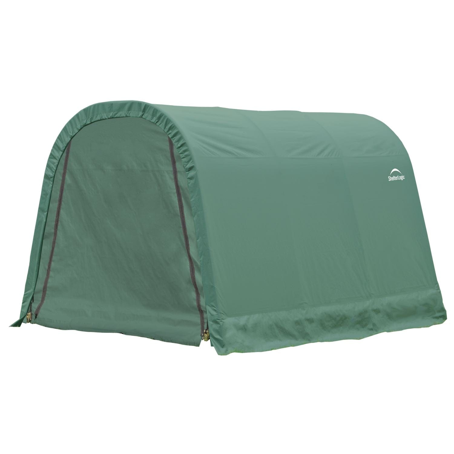 ShelterLogic | ShelterCoat 10 x 12 ft. Wind and Snow Rated Garage Round Green STD