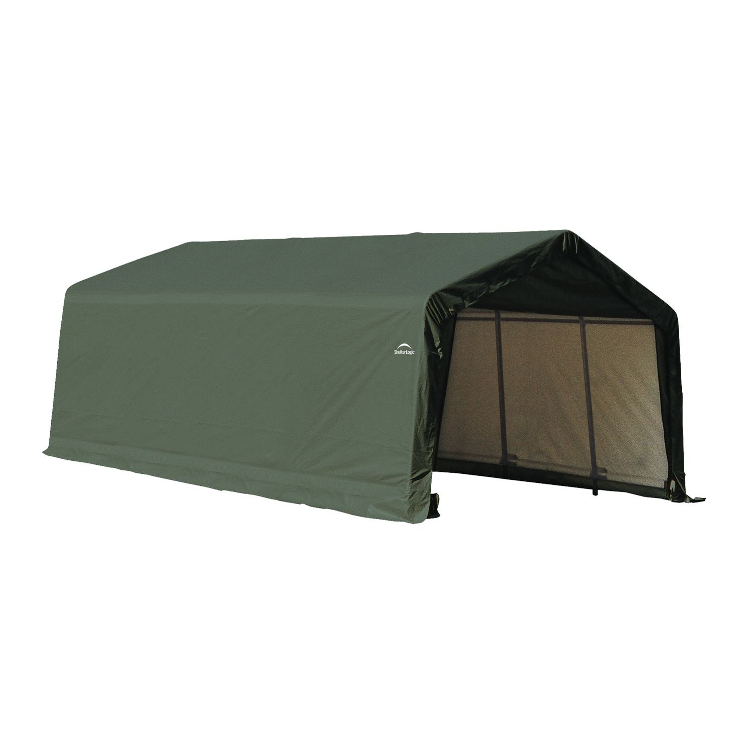 ShelterLogic | ShelterCoat 13 x 20 ft. Garage Peak Green STD - 73442