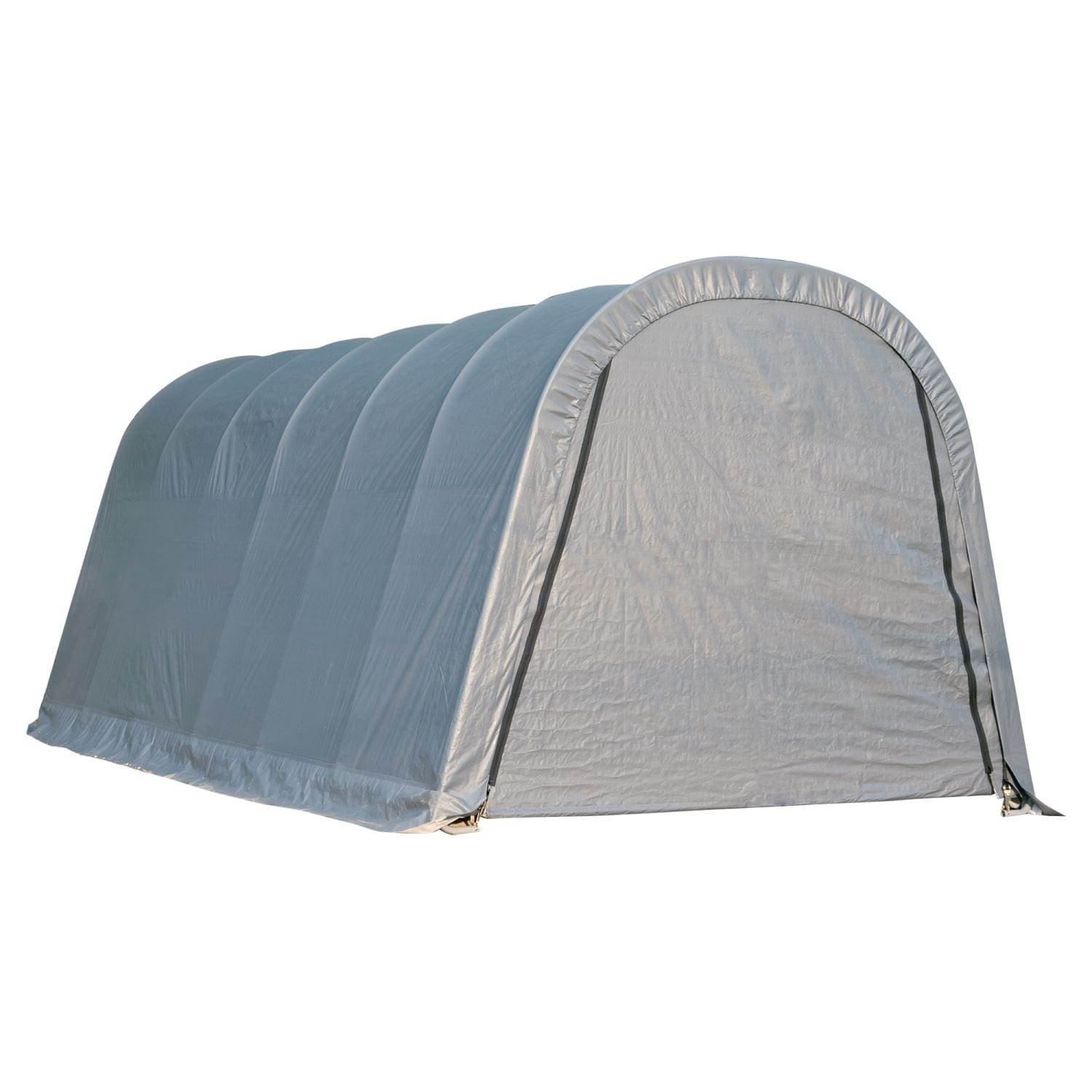 ShelterLogic | ShelterCoat 13 x 20 ft. Wind and Snow Rated Garage Round Gray STD - 73332