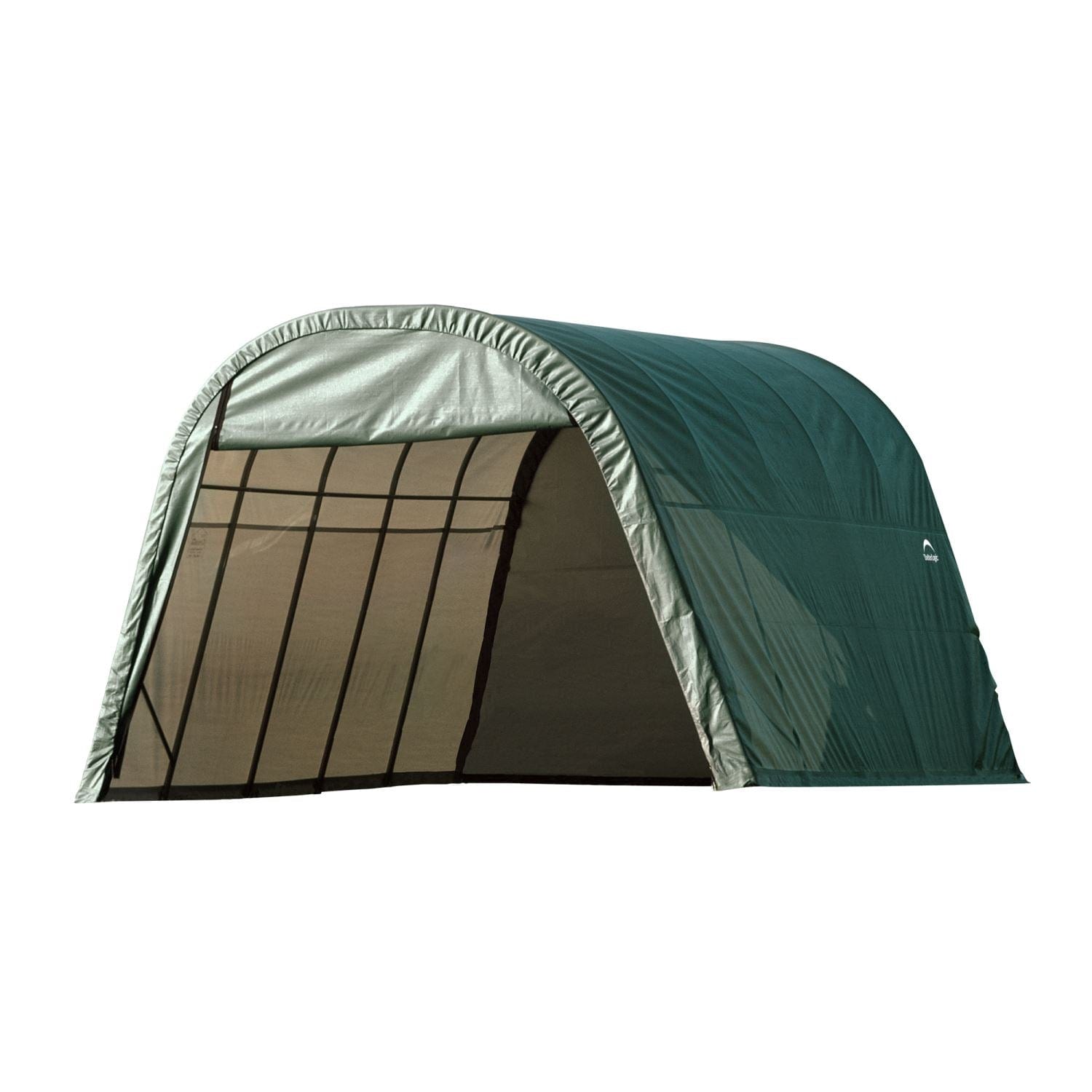 ShelterLogic | ShelterCoat 13 x 20 ft. Wind and Snow Rated Garage Round Green STD - 73342