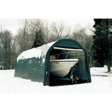 ShelterLogic | ShelterCoat 13 x 20 ft. Wind and Snow Rated Garage Round Green STD