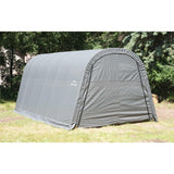 ShelterLogic | ShelterCoat 13 x 24 ft. Wind and Snow Rated Garage Round Gray STD