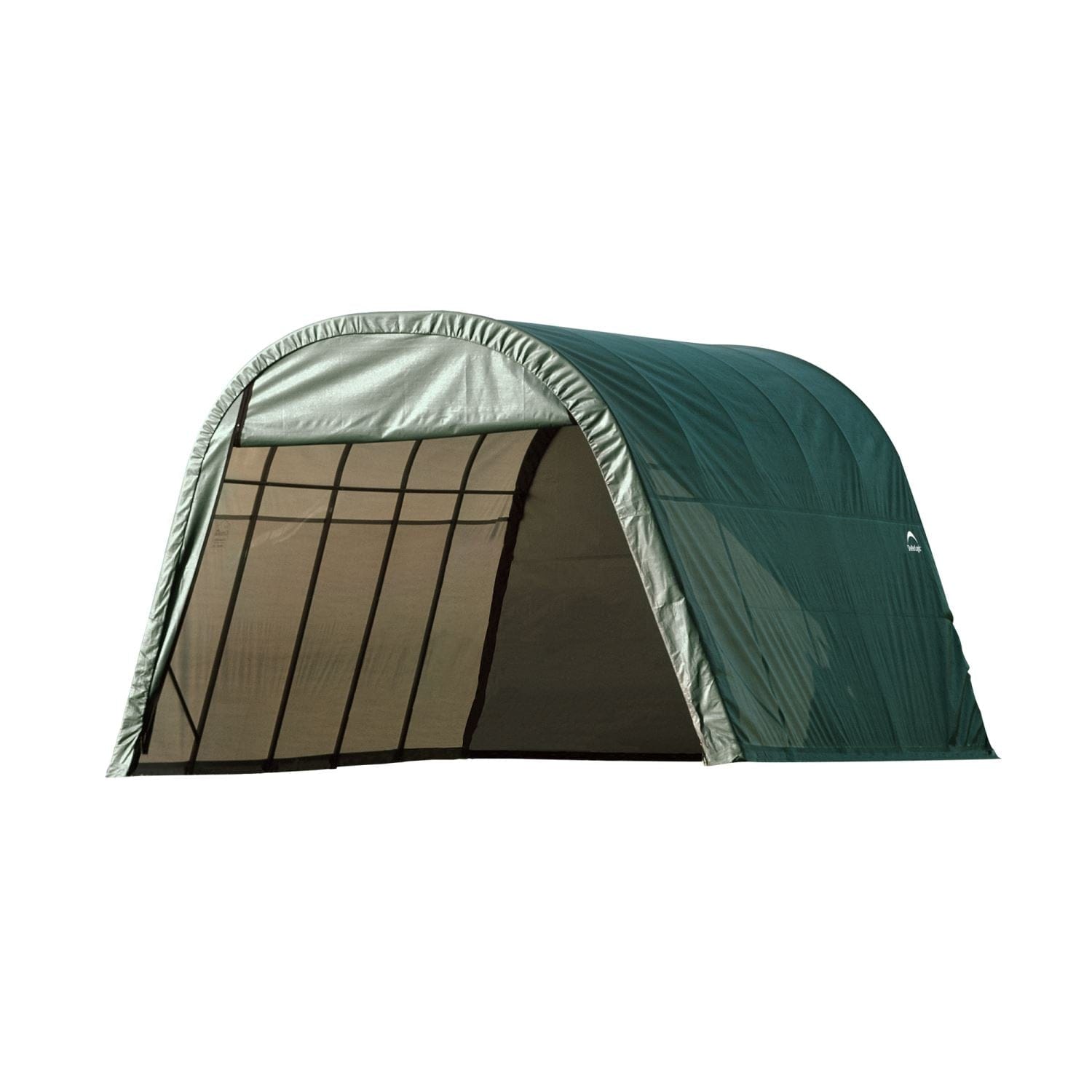 ShelterLogic | ShelterCoat 13 x 24 ft. Wind and Snow Rated Garage Round Green STD - 74342