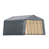 ShelterLogic | ShelterCoat 13 x 28 ft. Garage Peak Green STD - 90244