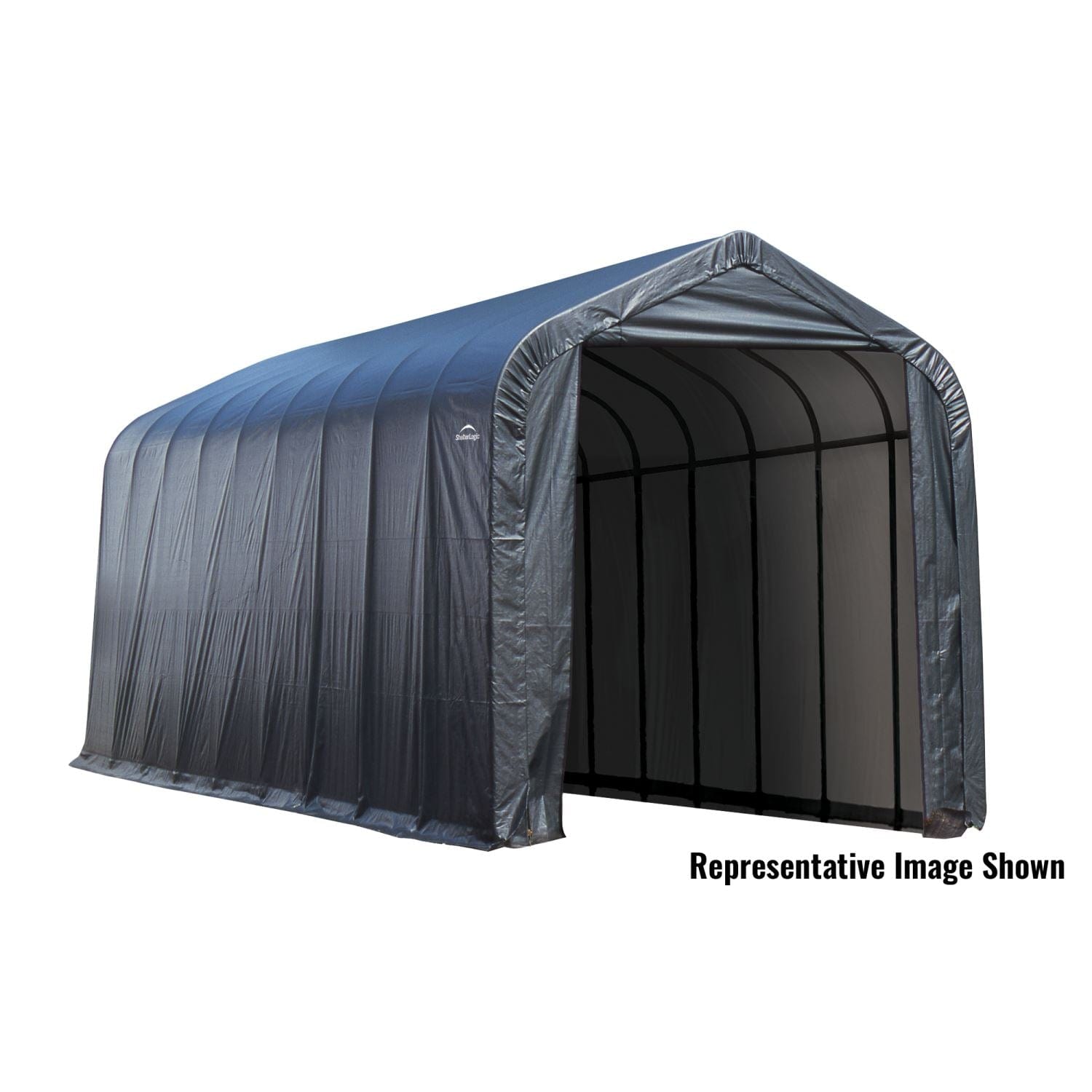 ShelterLogic | ShelterCoat 15 x 20 ft. Garage Peak Gray STD - 95350