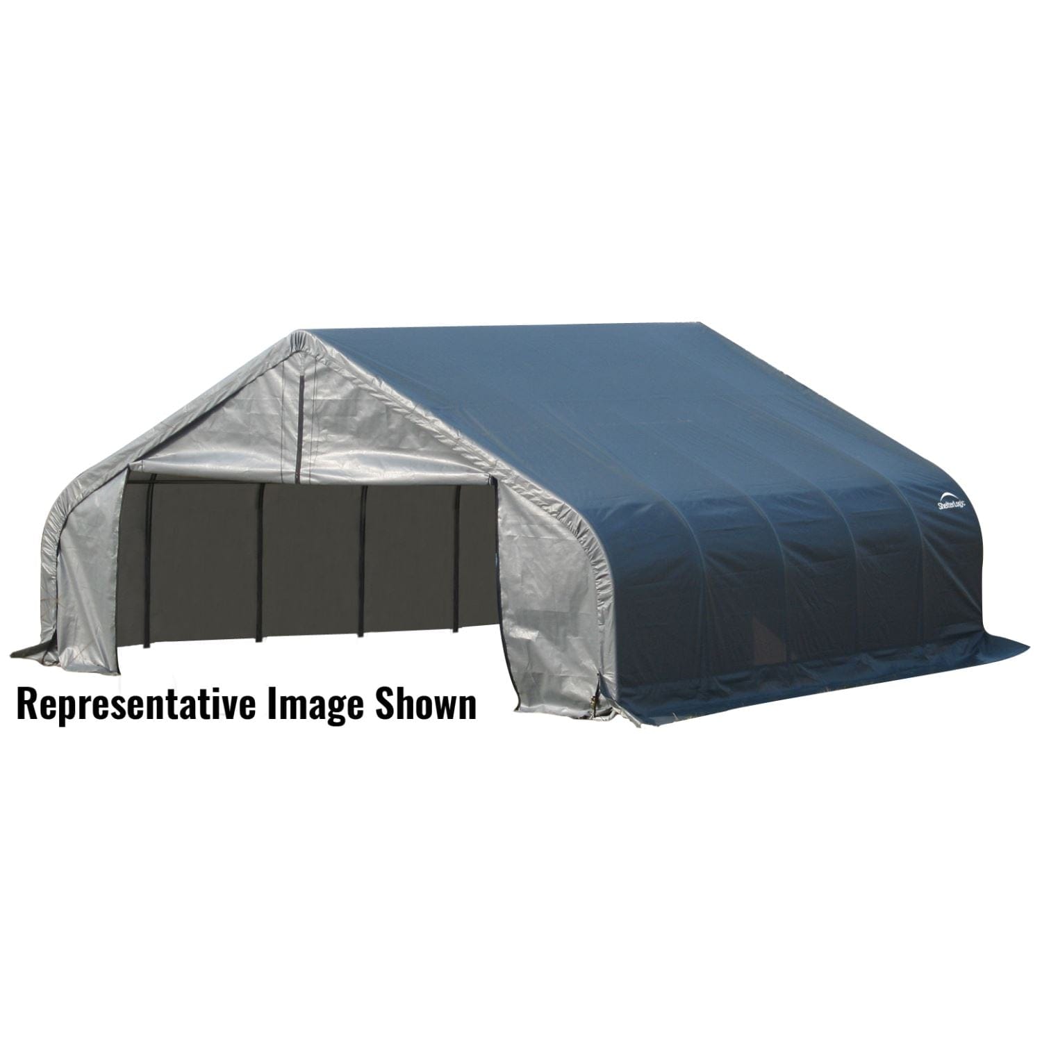 ShelterLogic | ShelterCoat 18 x 20 ft. Garage Peak Gray STD