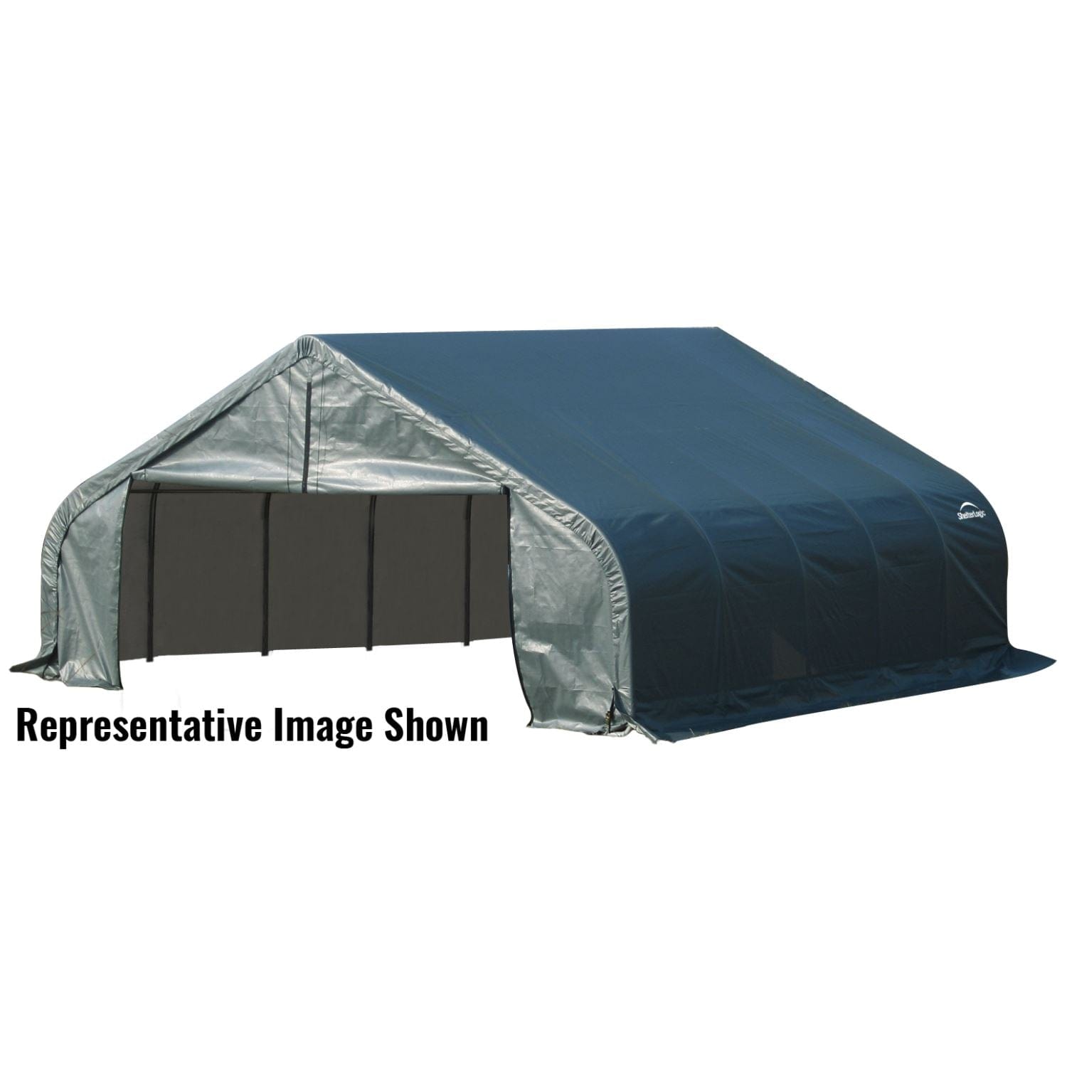 ShelterLogic | ShelterCoat 18 x 20 ft. Garage Peak Green STD - 80044