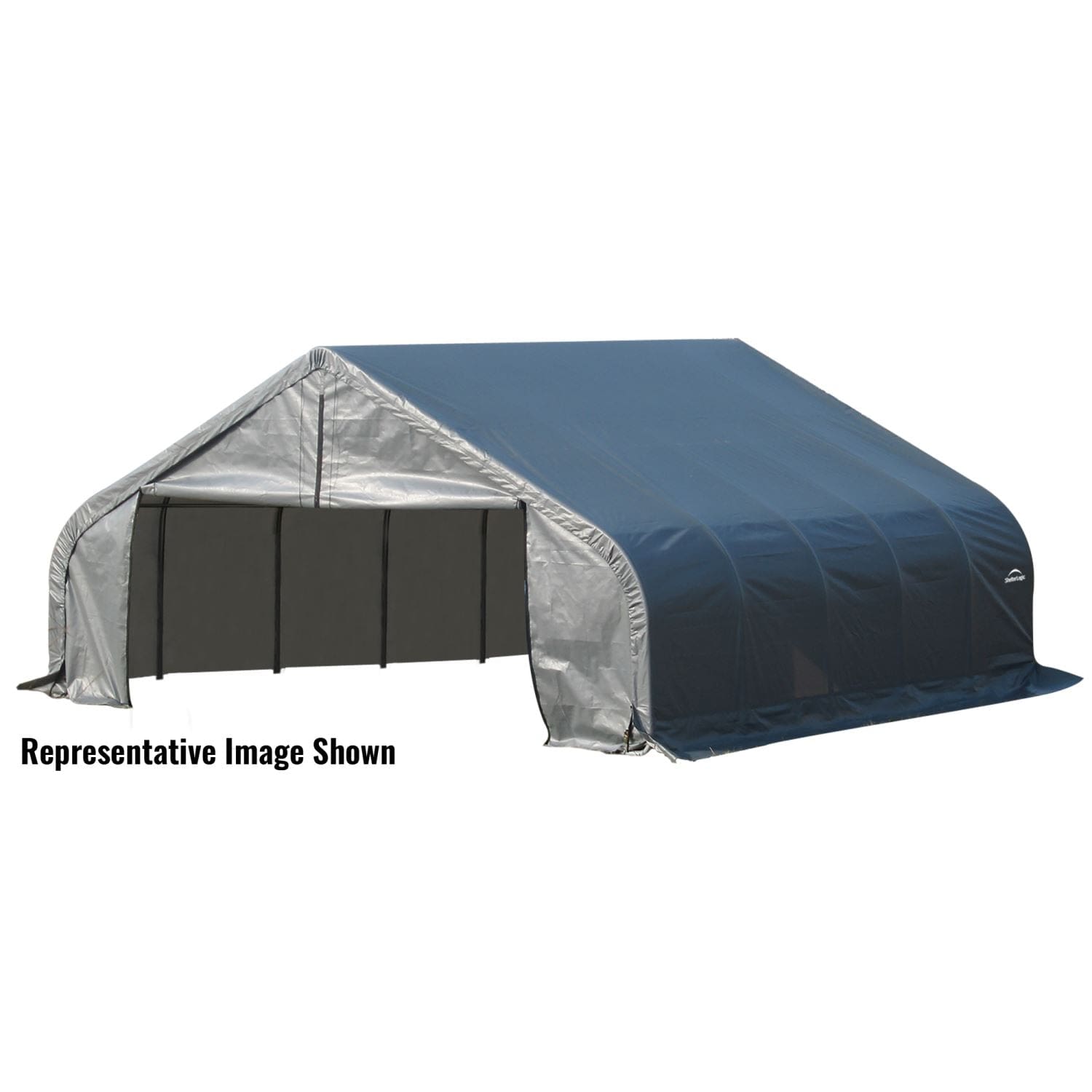 ShelterLogic | ShelterCoat 22 x 20 ft. Garage Peak Gray STD