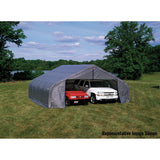 ShelterLogic | ShelterCoat 22 x 20 ft. Garage Peak Gray STD