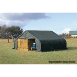 ShelterLogic | ShelterCoat 22 x 20 ft. Garage Peak Green STD