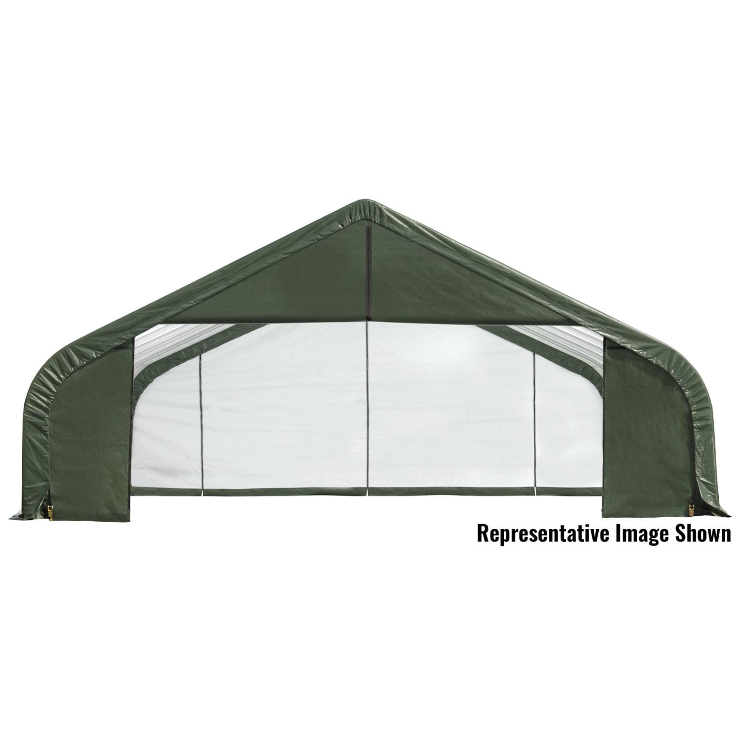 ShelterLogic | ShelterCoat 28 x 24 ft. Garage Peak Green STD