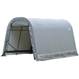 ShelterLogic | ShelterCoat 8 x 12 ft. Wind and Snow Rated Garage Round Gray STD - 76813