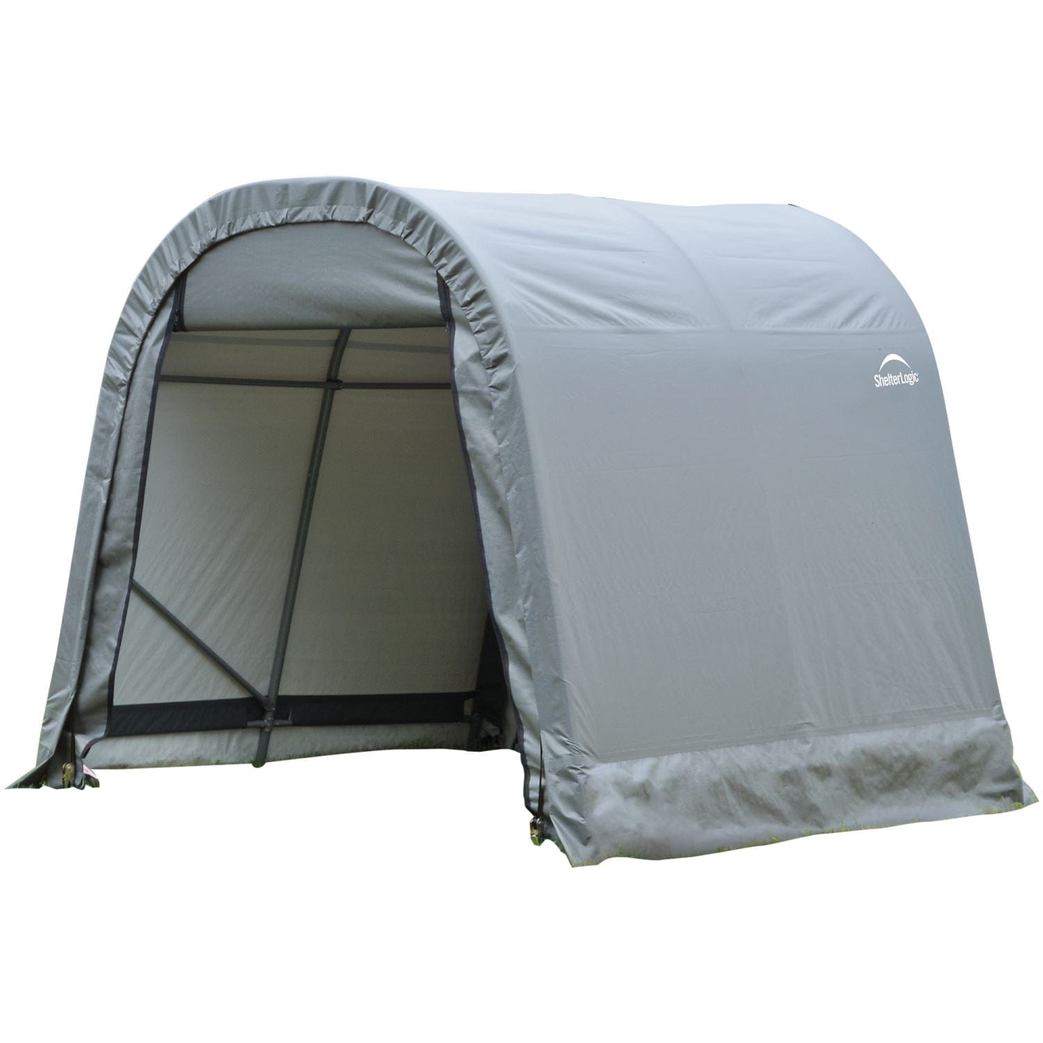 ShelterLogic | ShelterCoat 8 x 8 ft. Wind and Snow Rated Garage Round Gray STD - 76803