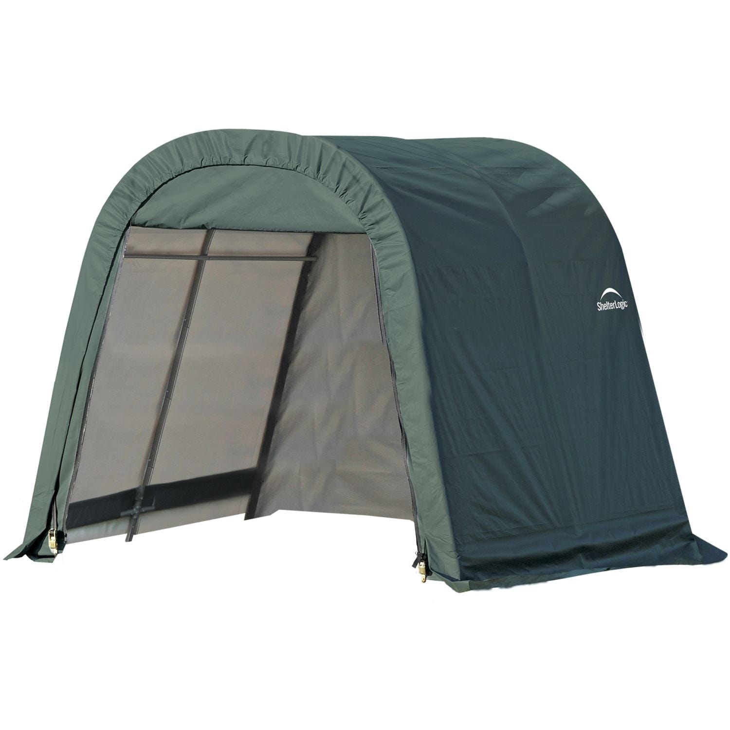 ShelterLogic | ShelterCoat 8 x 8 ft. Wind and Snow Rated Garage Round Green STD - 76804