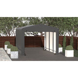 ShelterLogic | ShelterTube Wind and Snow-Load Rated Garage 10x14x8 Gray