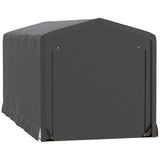 ShelterLogic | ShelterTube Wind and Snow-Load Rated Garage 10x23x10 Gray