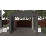 ShelterLogic | ShelterTube Wind and Snow-Load Rated Garage 10x27x8 Gray