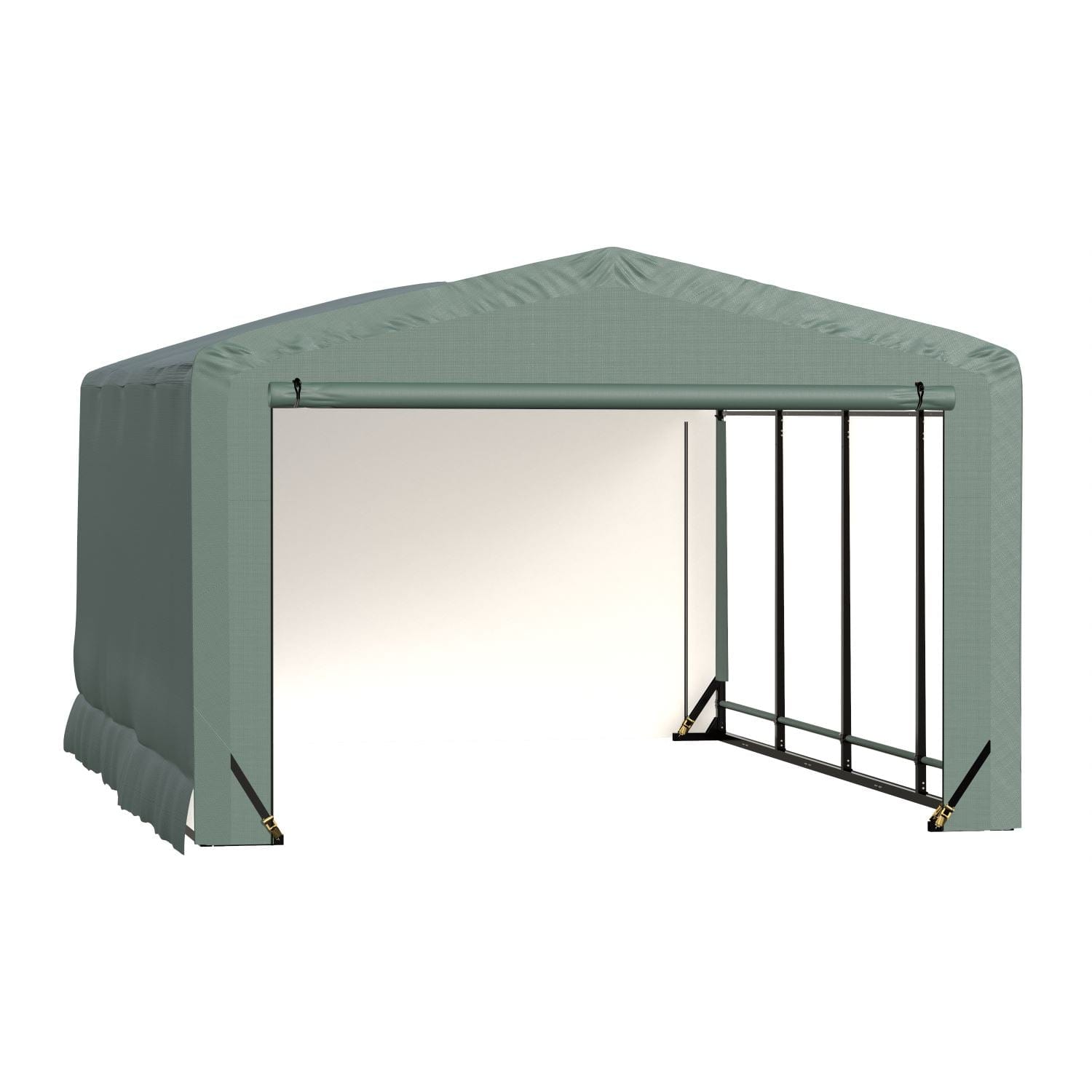 ShelterLogic | ShelterTube Wind and Snow-Load Rated Garage 12x18x8 Green