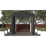 ShelterLogic | ShelterTube Wind and Snow-Load Rated Garage 14x23x16 Gray