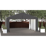 ShelterLogic | ShelterTube Wind and Snow-Load Rated Garage 20x18x12 Gray