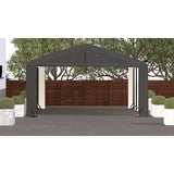 ShelterLogic | ShelterTube Wind and Snow-Load Rated Garage 20x23x10 Gray