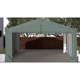 ShelterLogic | ShelterTube Wind and Snow-Load Rated Garage 20x23x12 Green