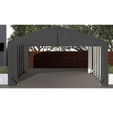 ShelterLogic | ShelterTube Wind and Snow-Load Rated Garage 20x27x12 Gray