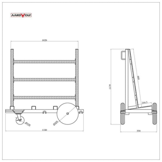 Aardwolf Slab Buggy Single Side SBSS - SBSS01