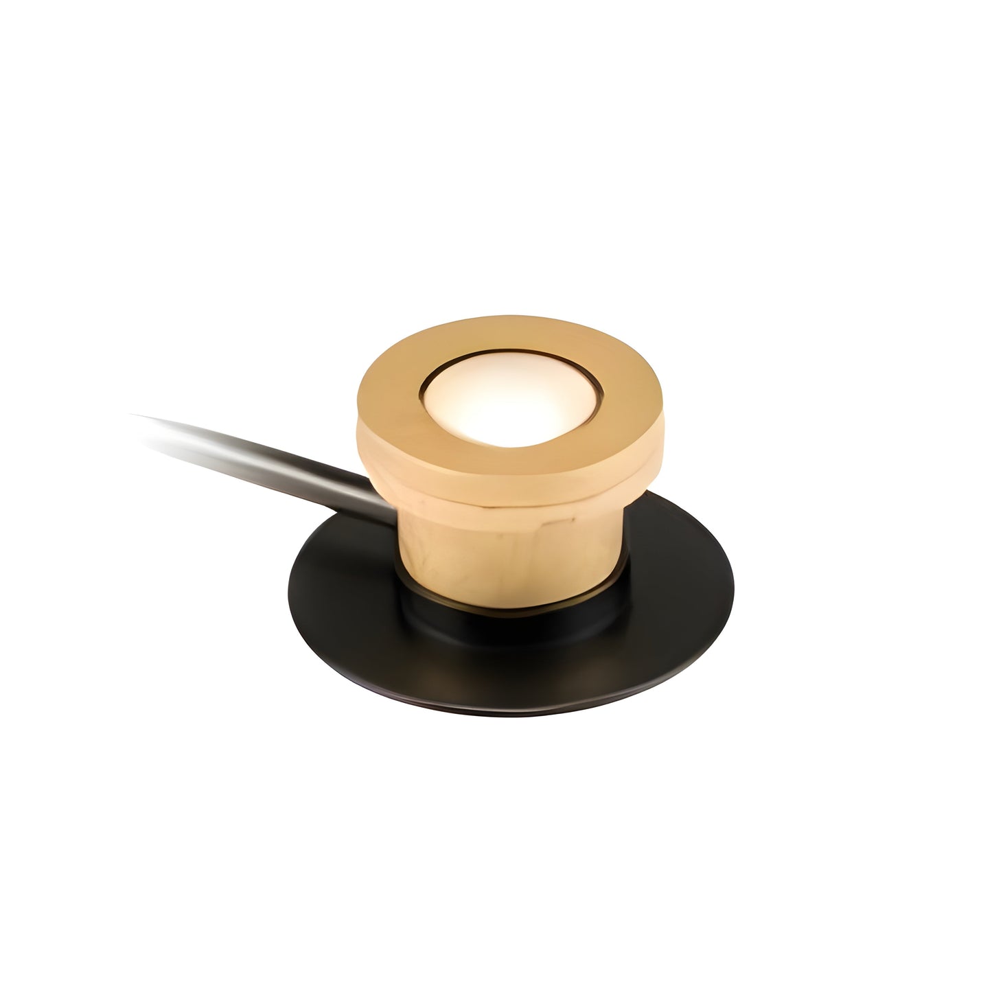 FX Luminaire -LP LED Underwater Light with ZDC, Natural Brass - LPZDCBS