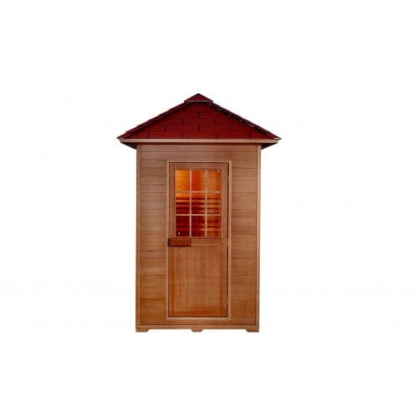 SunRay Eagle Outdoor 2 Person Traditional Steam Sauna - HL200D1 - Backyard Provider