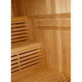 SunRay Tiburon Harvia Indoor 4 Person Traditional Steam Sauna - HL400SN - Backyard Provider