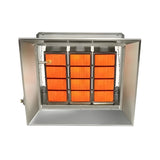 Sunstar StarGlo Industrial Ceramic Infrared 100K BTU/Direct Spark Ignition/NG Heater