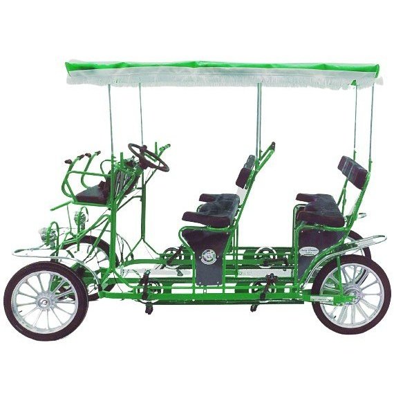 Surrey LIMOUSINE DELUXE 7 SPEED Four Wheel 4 Pedalers Dual Sides Pedal Bike