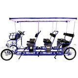 Surrey STRETCH Limousine Deluxe 6 Pedalers 4 Wheel Single Speed Pedal Bike