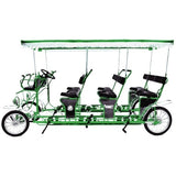 Surrey STRETCH Limousine Deluxe 6 Pedalers 4 Wheel Single Speed Pedal Bike