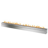 The Bio Flame 72-Inch Smart Black or Stainless Steel Ethanol Burner