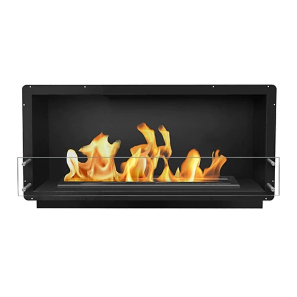 The Bio Flame XL Smart Firebox SS 53-Inch Built-in Ethanol Fireplace