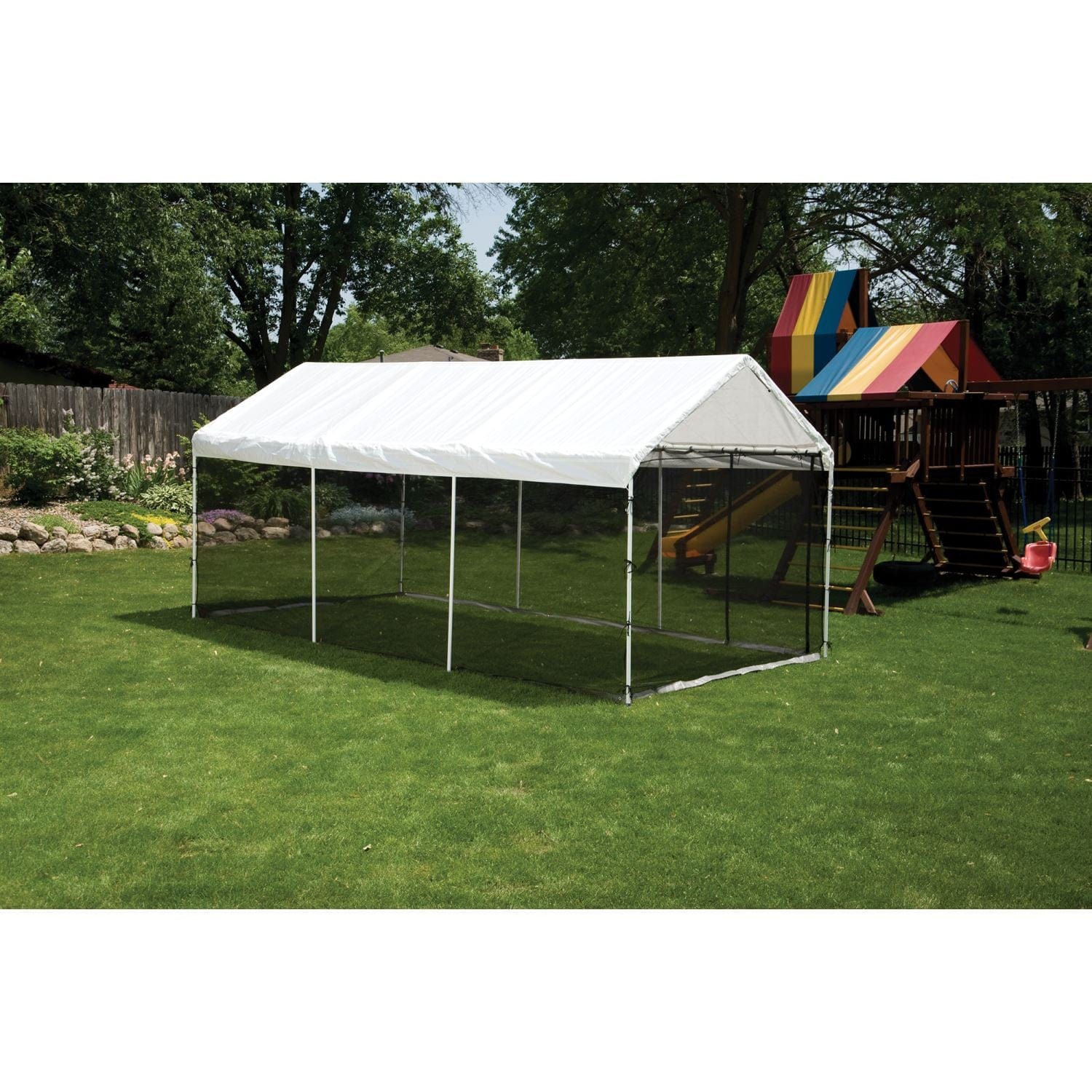 ShelterLogic | MaxAP Canopy 2-in-1 Screen Kit 10x20 ft.