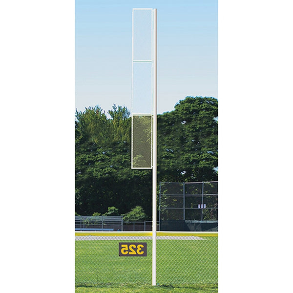 Trigon Sports BFPOLE20CW 20 ft. Collegiate Foul Pole BFPOLE20CW