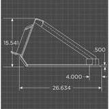 Loflin Fabrication Compact Tractor Low Profile Bucket - 0140301060